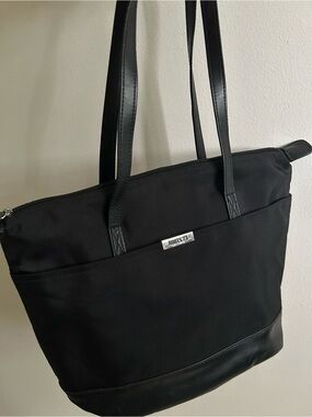 Roots Nylon Insulated Tote Shoulder Bag